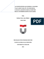 Perancangan Sistem Penilaian Kinerja O-RANGER Mobile Dan Loket PD Pos Indo DG Metode BARS PDF