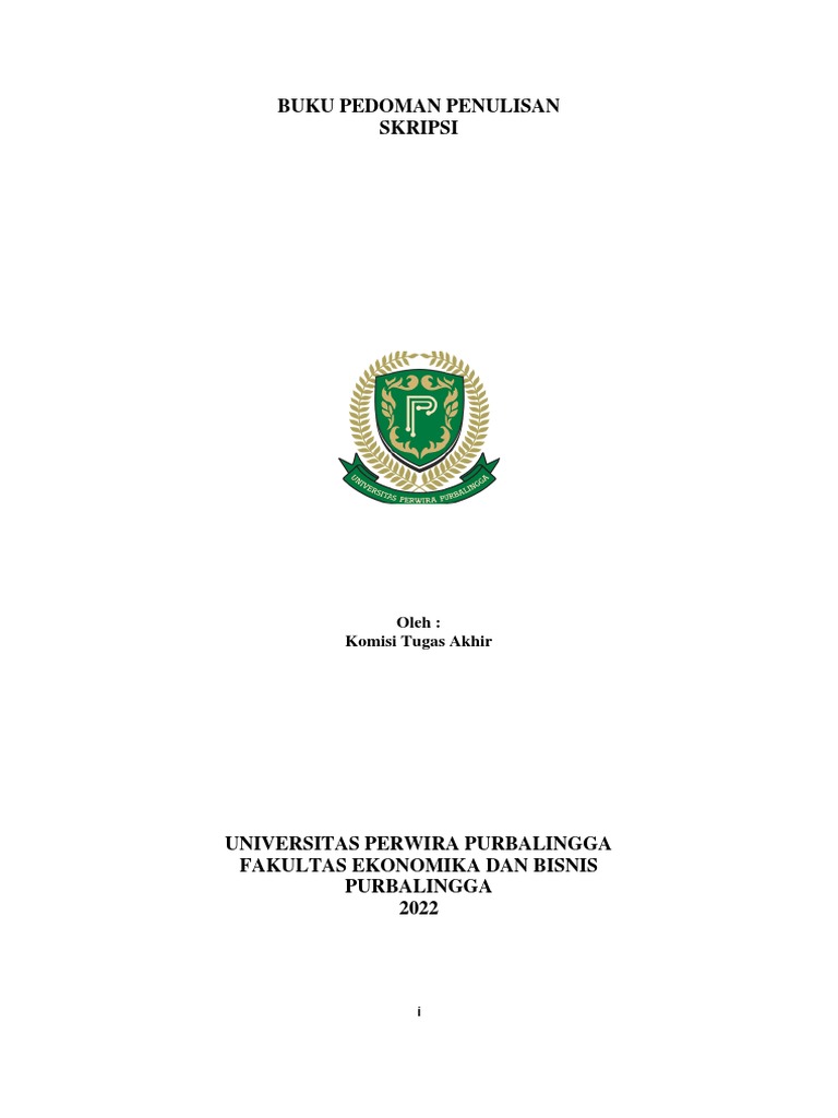 Panduan Penulisan Skripsi S1 | PDF | Seni | Komputer
