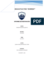 Estructura para El Informe de Investigacion Historia