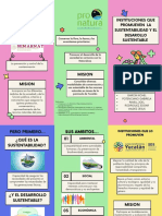 Flyer de Sustentabilidad Ilustrado Divertido Colorido PDF