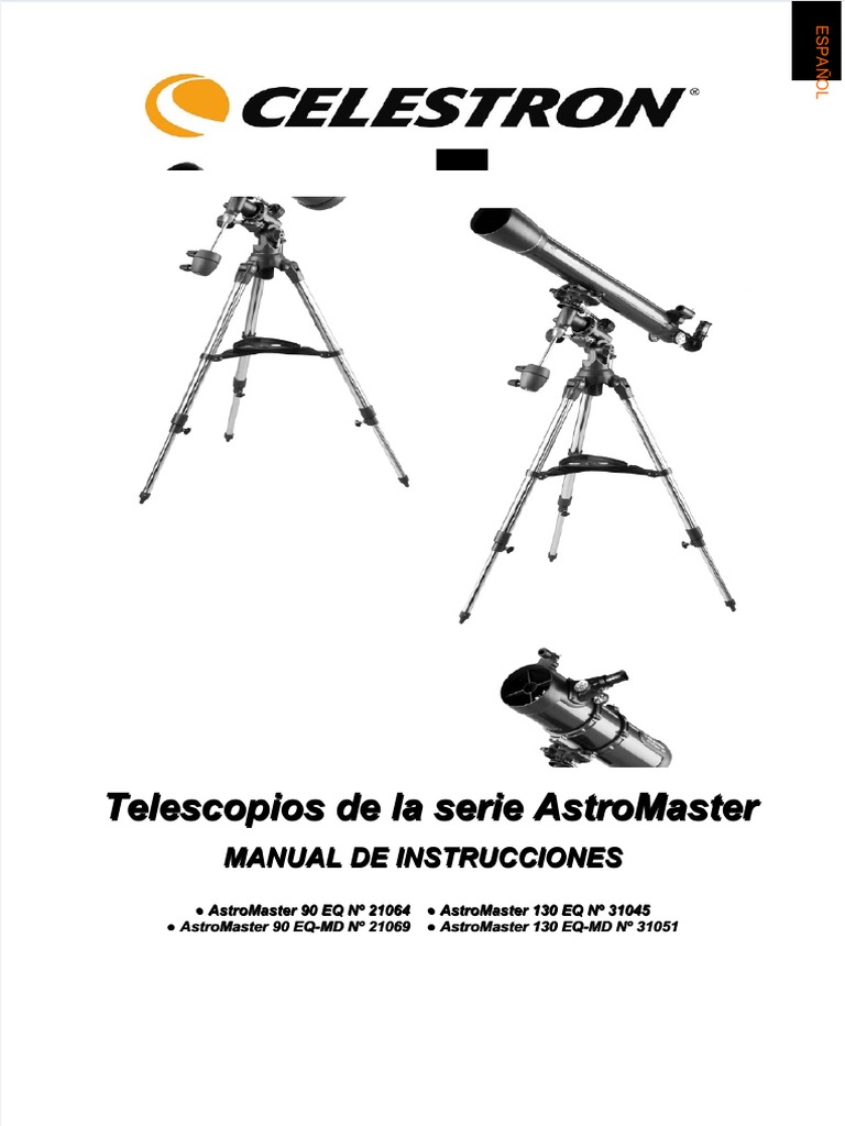 Telescopio AstroMaster 130EQ-MD con motor de ascensión recta
