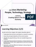 Services Marketing Lecture Slides - Chapter 1