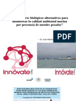 Indicadores biológicos alternativos para monitorear la calidad ambiental marina