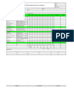 Inspección Preoperacional Martillo Neumático Punta Roca