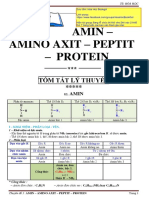 Chuyên đề 3 - AMIN - AMINO AXIT - PEPTIT - PROTEIN PDF