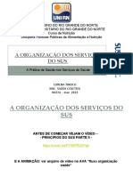 Organização Serviços de Saúde No SUS