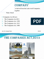 Company and IPR PPT of Adv - Dr. Sandip Yadav PDF