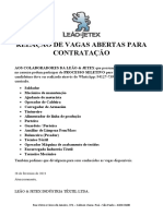 Processo Seletivo Interno