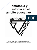 (2008) Homofobia y Transfobia en El Ámbito Educativo PDF