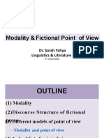 Modality & Point of View