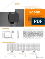 4e4fe Apsystems Microinverter Yc600 For Brazil Datasheet - Rev1.1 - PT - 2021 7 22