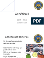 Genética II Clase 3 Genética Bacteriana