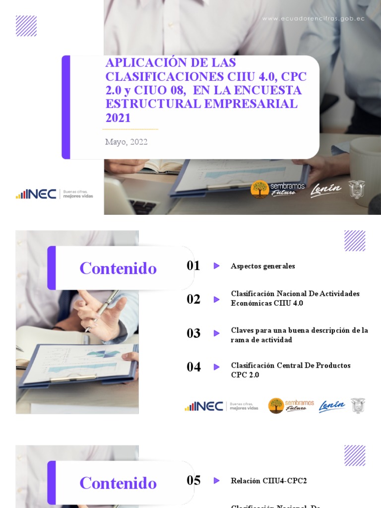 Clasificaciones CIIU, CPC y CIUO en 2021 | PDF | Al por menor | Residuos
