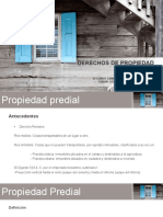 Derecho de Propiedad - Clase 04.09.2019 Propiedad Predial PDF