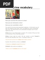 Police Vocabulary and Terminology Guide | PDF | Juvenile Delinquency ...