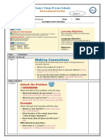 Grade 4 Unit Fractions Multiples Lesson Plan