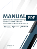 Manual de Procedimentos de Segurança Do Trabalho PDF