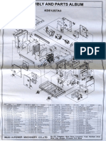 Assembly and parts album for KDE12STA3 electric vehicle