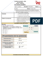 Guia de Repaso - 8° Matemática