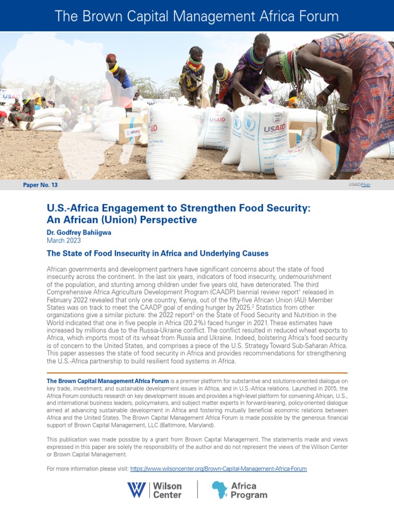 African Nations Make Significant Strides in Achieving Food Security