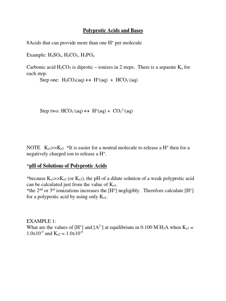 4 Polyprotic Acids and Bases PDF PDF