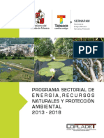 Programa Sectorial de Energia Recursos Naturales y Proteccion Ambiental