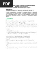Actualización Circular 0047 de 2025 SG-SST | PDF