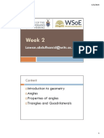Week 2 - Geometry PDF