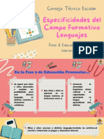 Especificidades Del Campo Formativo Lenguajes.-Innovación Magisterial