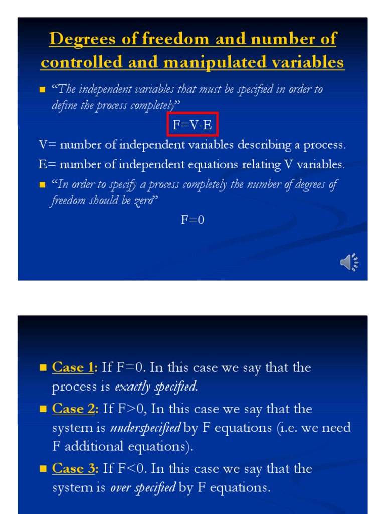 5 DoF | PDF | Dependent And Independent Variables | Equations