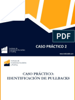 Caso Practico 2 - Identificación de Pullbackscomportamiento Del Precio Frente A La Línea y Patrones Con Candlesticks PDF