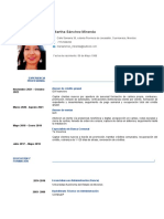 Información personal y experiencia laboral Martha Sánchez