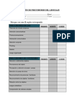 Evaluación de Precursores Del Lenguaje (1)