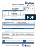 Valoración inicial de enfermería