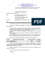 Informe #018-2014 Requerimiento Pago de Factura