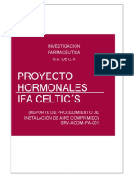 Reporte Procedimiento para Iinstalacion D Tuberia PDF