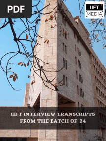 IIFT Interview Transcripts (22-24)