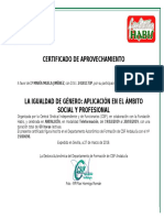 Igualda de Genero El Ambito Social y Profesional PDF