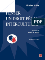 Penser Un Droit Pénal Interculturel (Otfried Höffe) (Z-Library) PDF