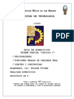 Caratula Mat-101 (I - 2023) Primer Parcial PDF