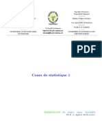 Cours Complet de Statistique