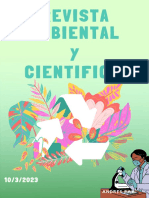 Limpieza Ambiental y Reciclaje Con Ilustraciones de Plantas Coloridas Con Degradado de Fondo Verde Póster PDF