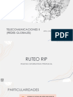 Telecomunicaciones Ii (Redes Globales) : Mtro. Carlos Axel Celis Lazcano