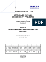 Pcs-Dt-M-Et-002 - 0 (M756-5-Et-002) - Especificación Técnica Elevador