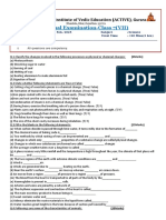 Class 7 - Gurara - Science PDF