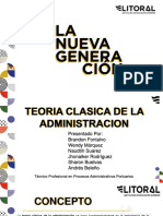 Teoria Clasica de La Admon