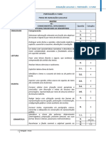 Avaliação Semestral Português 4o Ano