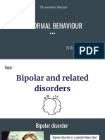 Bipolar and Related Disorders Seminar