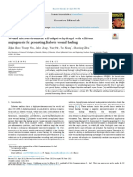 Wound Microenvironment Self-Adaptive Hydrogel With Efficient Angiogenesis For Promoting Diabetic Wound Healing