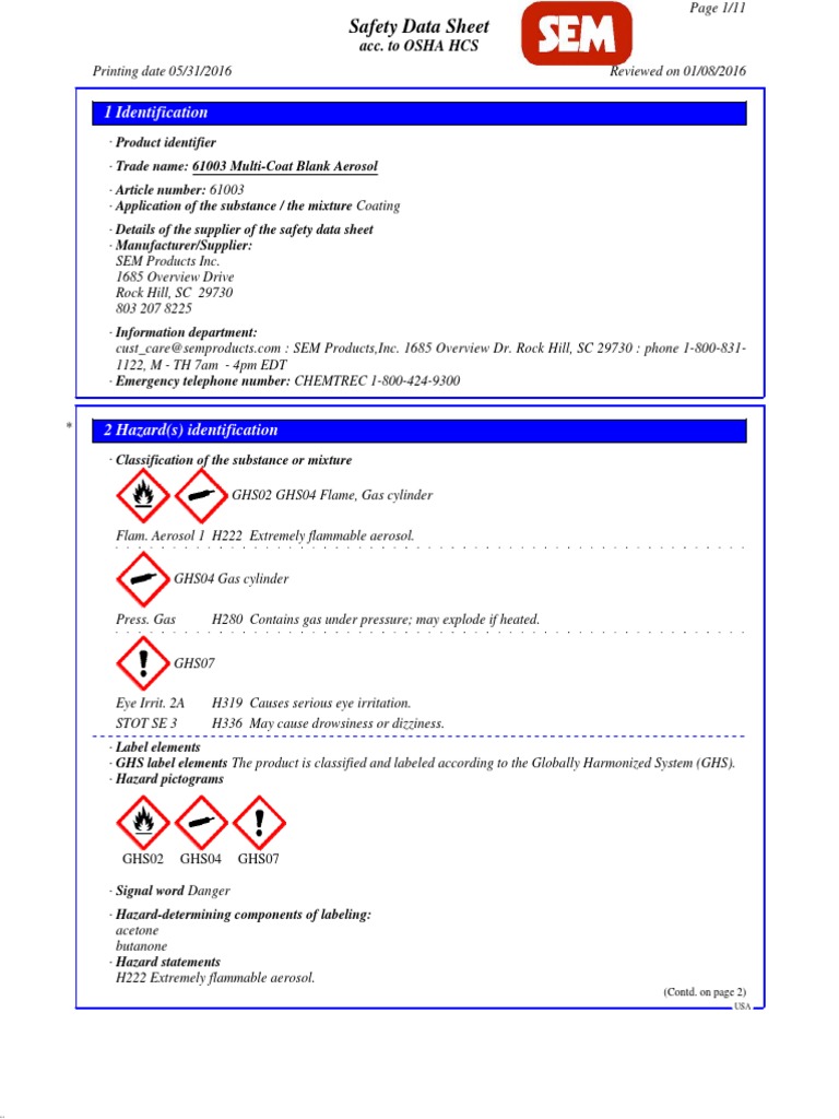 4455. Aerosol Sem Seguridad PDF PDF Dangerous Goods Occupational